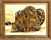 Рисунок на ткани «Конёк» 1202 Леопард, 29х39 см