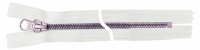 501 Молния Metalux, однозамковая, фиолетовая тип 5 (20см)